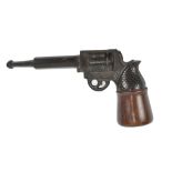 A novelty Victorian pipe modelled as a revolver, length 13cm.Additional InformationIt appears that