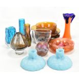 A collection of studio and art glass including Whitefriars, Jobling, Boda, etc.Additional