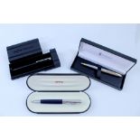 Three collectible pens to include Montblanc ballpoint,