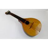 An early 20th century Portuguese guitar by Joao Miguel Andrade, Lisboa, for Alban Voight & Co,
