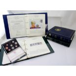 Four stamp album folders to include 1961-1997 Princess Diana,