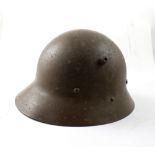 A Spanish Republican military helmet, Czech model c1930.