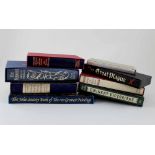 A collection of Folio Society publications comprising a three volume edition of 'The King's Piece',
