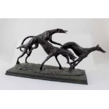 A Firth Sculptures bronzed Art Deco style figure 'Lydia', designed by Paul Jenkins,