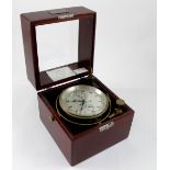 An eight-day marine chronometer by Thomas Mercer Ltd, St Albans, supplied by Kelvin Hughes,