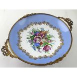 A late 19th/early 20th century Limoges circular fruit dish,
