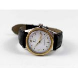 Rolex; a c1956 gentlemen's stainless steel and gold wristwatch, 34mm,