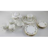 A Wedgwood 'Mirabelle' pattern six-setting tea service, number R45037,