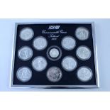 A 'Silver Commonwealth Games Scotland 1986' twelve coin collection,