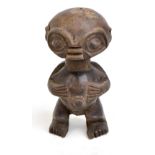 A Camaroon pygmy figure, height 17cm.