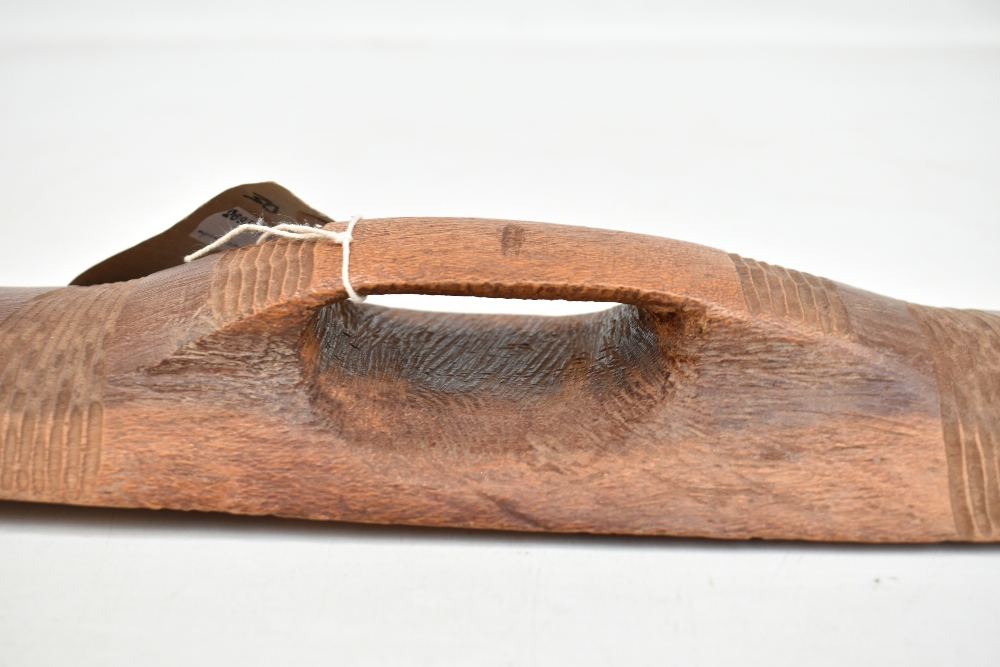 A mid-20th century Northern Australian parrying shield with bands of simple carved decoration, - Image 10 of 11