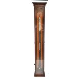 THOMAS ARMSTRONG & BROS LTD OF MANCHESTER; an early to mid-20th century fortin barometer, with
