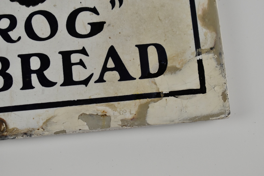 An original advertising pictorial enamel sign 'Turog Bead', 35.5 x 25.5cm, laid on wooden board. - Image 2 of 5