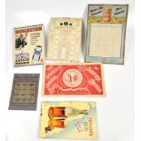 A collection of assorted original advertising signs to include card examples, Taylor's Special