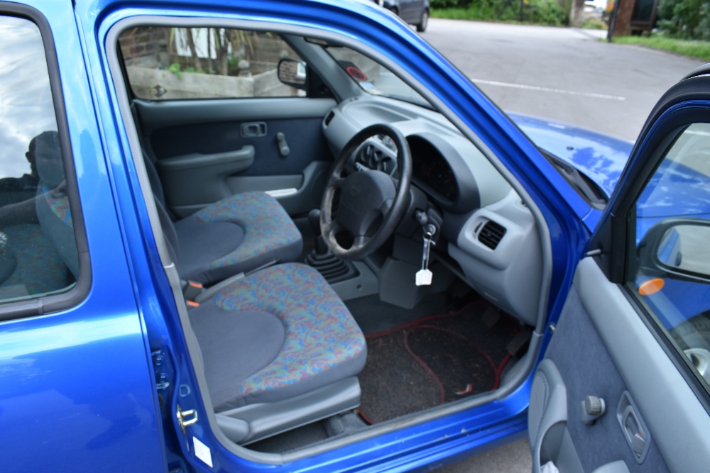 ***THIS LOT CARRIES A BUYER'S PREMIUM OF 10% + VAT*** NISSAN MICRA; registration no. S475 FMA, blue, - Image 7 of 8