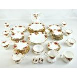 ROYAL ALBERT; an 'Old Country Roses' part tea set, see condition report for full list.Additional