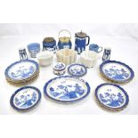 A collection of assorted 19th century and later ceramics to include a 19th century Wedgwood