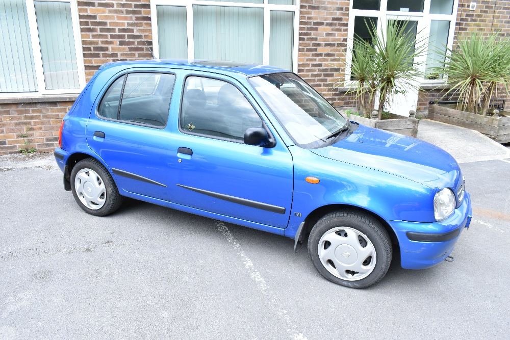 ***THIS LOT CARRIES A BUYER'S PREMIUM OF 10% + VAT*** NISSAN MICRA; registration no. S475 FMA, blue, - Image 2 of 8