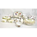 ROYAL WORCESTER; an Evesham part dinner service and further tableware including Royal Doulton '