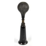 DESMO LTD OF BIRMINGHAM; a vintage car horn with stamped manufacturer's mark, length 36cm.Additional