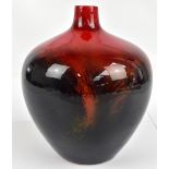 ROYAL DOULTON; a flambé veined vase, number 1616, height 22cm.Additional InformationSome light