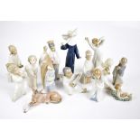 LLADRO; fourteen predominantly Christian themed figures (one af) (14).Additional InformationThe