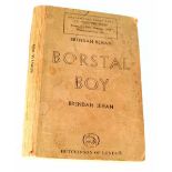 An uncorrected proof copy on proofing paper of 'Borstal Boy' by Brendan Behan,