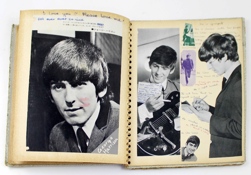 George Harrison; a scrapbook featuring black and white photographs, - Image 3 of 4