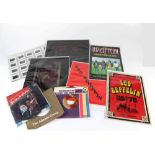 Led Zeppelin; a mixed collectors' lot of Led Zeppelin memorabilia to include books,