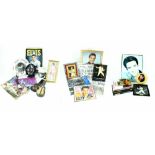 A collection of Elvis Presley gift and collectors' items including eight various pictures,
