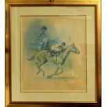 After Fred Stone; a signed limited edition print 'Affirmed, Steve Cauthen Up!',