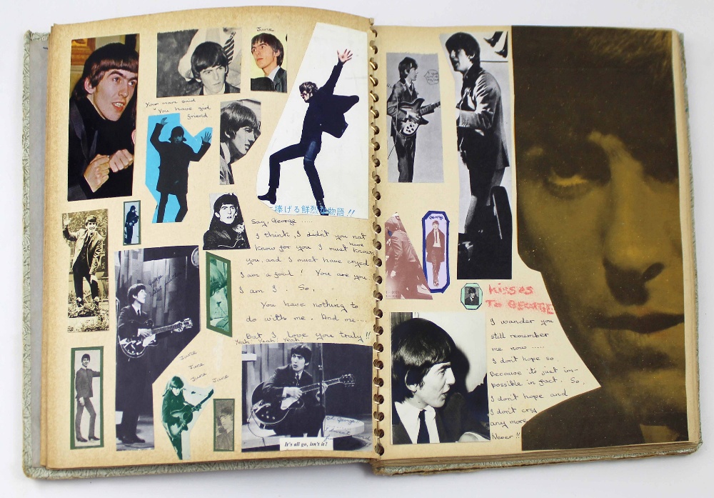 George Harrison; a scrapbook featuring black and white photographs, - Image 2 of 4