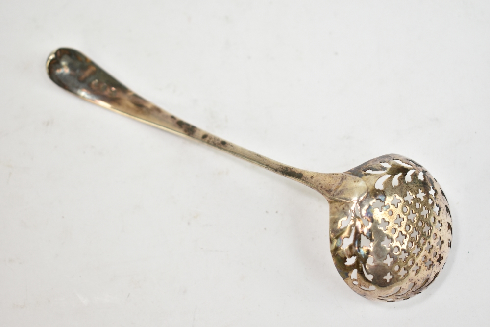 RANDALL CHATTERTON; a William IV hallmarked silver sifting spoon with engraved elephant's head - Image 10 of 17