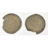 A Henry VIII (reigned 1509-1547) hammered groat (clipped).Additional InformationClipped, as