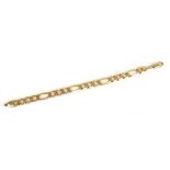A 9ct yellow gold curb link bracelet, length 19.5cm, approx 17.7g.Additional InformationMinor