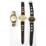 Three gentleman's wristwatches comprising Ackro, Rotary and Precimax (3).Additional