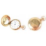 A 19th century Elgin Natl Watch Co full hunter pocket watch,