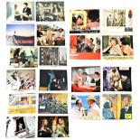 A collection of original 14 x 11 inch cinema lobby card sets, mainly 1970s,