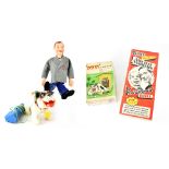 A vintage boxed Tomiyama 'Donny the Smiling Bulldog' and a Palitoy Playthings 'Peter Brough's