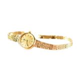 A ladies' Limit 9ct gold watch,