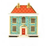 A Royal Crown Derby limited edition 321/1000 paperweight 'The Mulberry Hall Georgian Dolls' House'.
