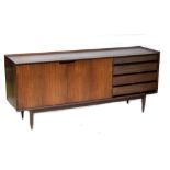 A retro Heals teak sideboard,