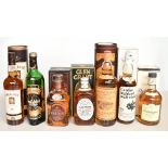 WHISKY; seven bottles of single malt Scotch whisky comprising Glen Morangie 10 Years Old Imperial