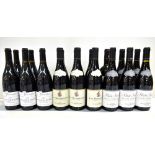 FRANCE; seventeen bottles of red wine comprising six M. Chapoutier 2014 Les Meysonniers Crozes-