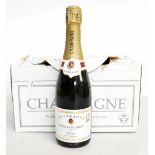 CHAMPAGNE; six bottles of Etienne Dumont Brut Champagne, 75cl 12.5%.Additional InformationLight