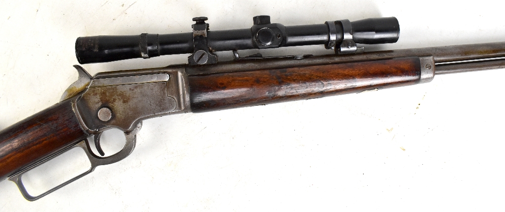 ***SECTION 1 FIREARM LICENCE REQUIRED*** MARLIN; a model 92 .22RF under lever repeating rifle, - Image 2 of 6