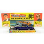 CORGI; a boxed 497 The Man From U.N.C.L.E. Gun Firing 'Thrush-Buster' with Waverly ring (lacking