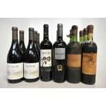 SPAIN & PORTUGAL; fourteen bottles of red wine comprising Frei Joao Barrada 1978, 12% 75cl (two