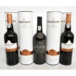 PORT; four bottles of Graham's 2009 LBV, 75cl 20%, in presentation cartons, and a single bottle of
