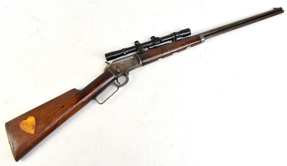 ***SECTION 1 FIREARM LICENCE REQUIRED*** MARLIN; a model 92 .22RF under lever repeating rifle,
